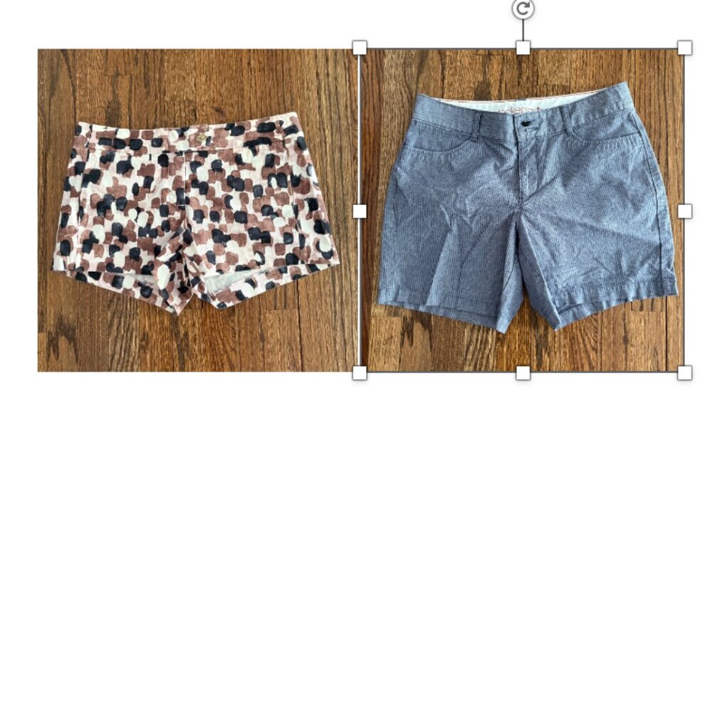J.Crew and Dockers Women's Shorts Preppy Y2K Coastal Chic Size  6